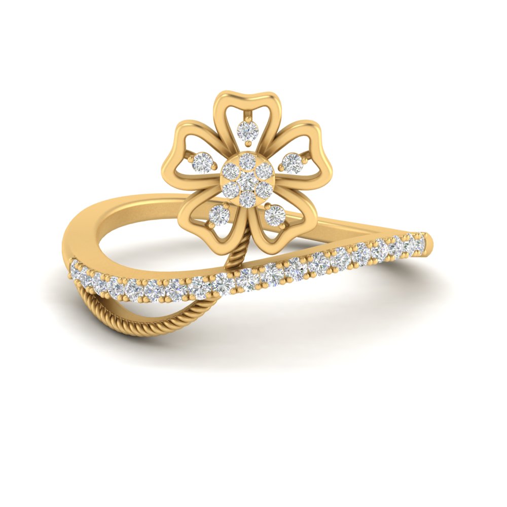 POOJA DIAMOND Ring For Women - EFIF Diamonds – EF-IF Diamond Jewellery